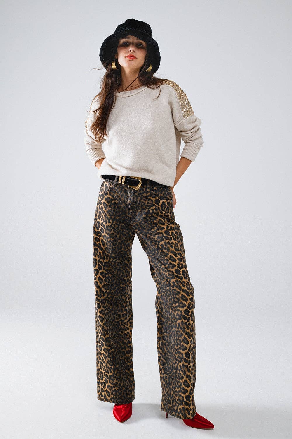 The Leopard Luxe Jean