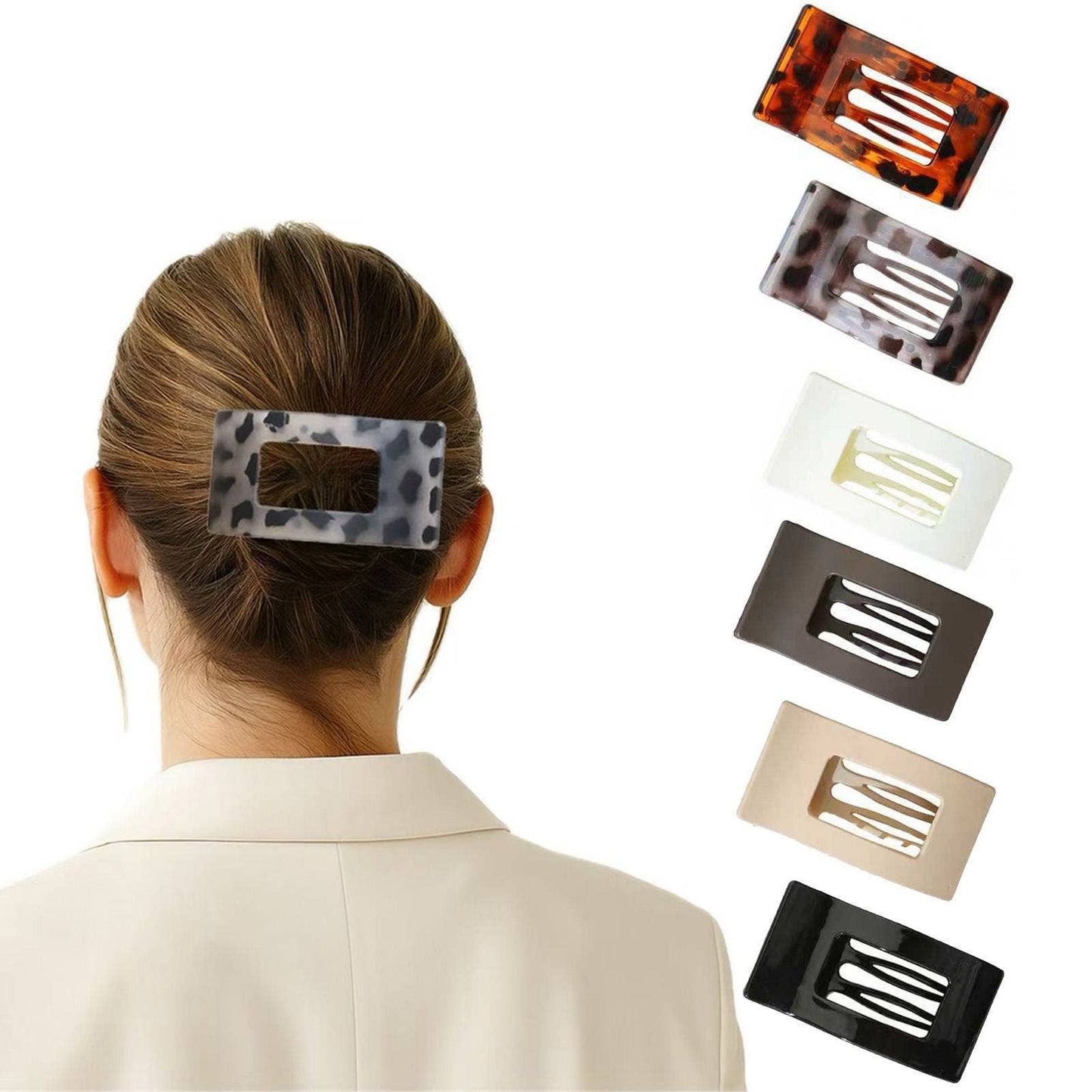 Vintage Luxe Flat Hair Clip