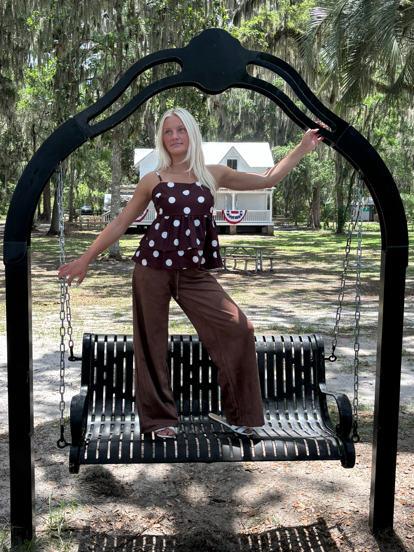 Southern Swing Polka Top