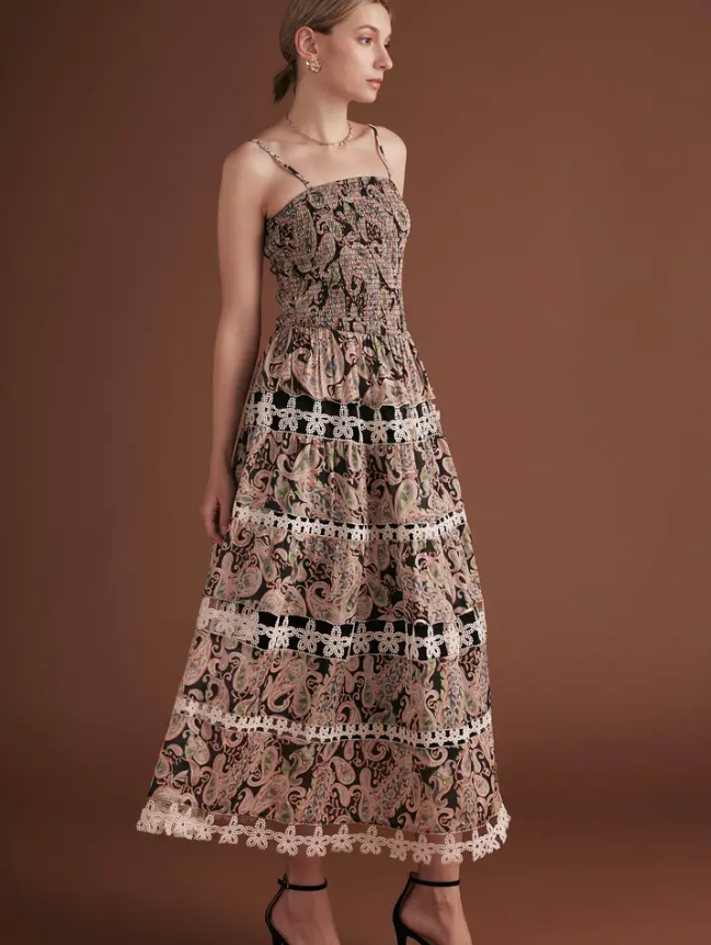 The Everleigh Tiered Midi Dress