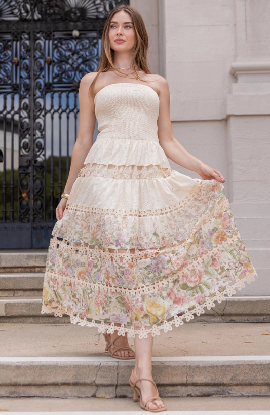 Rosalie Lace Maxi Dress