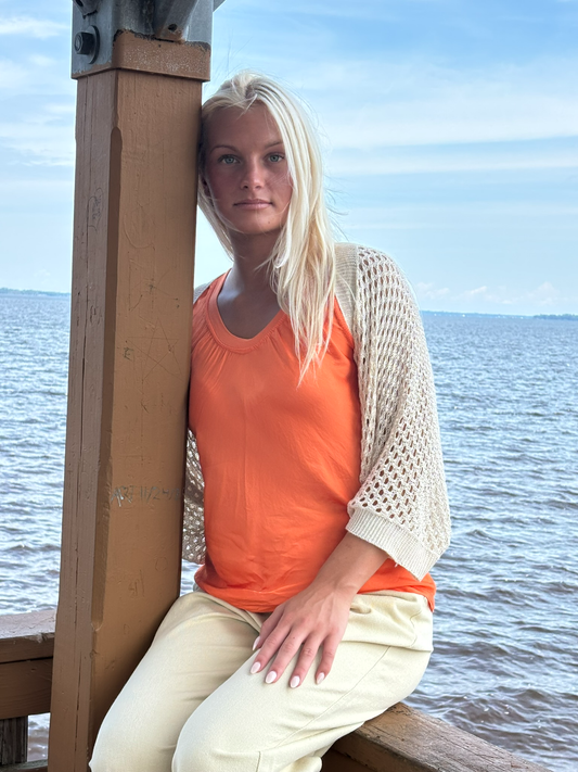 Soleil Silky Sleeveless Top